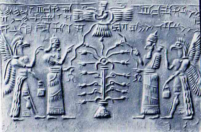 20 - Apkulla, Enlil & Enki with Anu above our Tree of Life