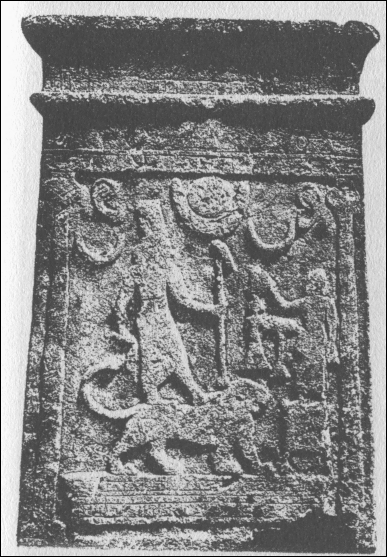 11 - Inanna atop Leo, & symbols of the alien gods