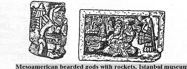 11 - Mesoamerican Gods With Rockets, Istanbul Museum