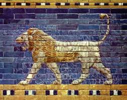 2a - Ishtar Gate, Inanna's lion - Leo symbol