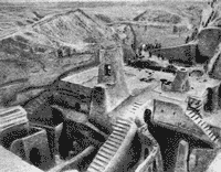 2e - E-kur's internal walkways, Biblical archaeologists went out to seek cities mentioned in the Torah, or Old Testament, attempting to prove the Bible to be historically accurate