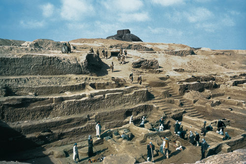 2ea - city of Nippur excavations, what was found went to countries in Europe such as England, France, Germany, Holland, etc.