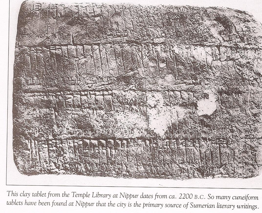 5 - Nippur Tablet 2200 BC