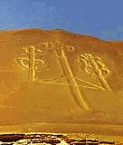 56 - Nazca Lines Peru, symbol of Adad