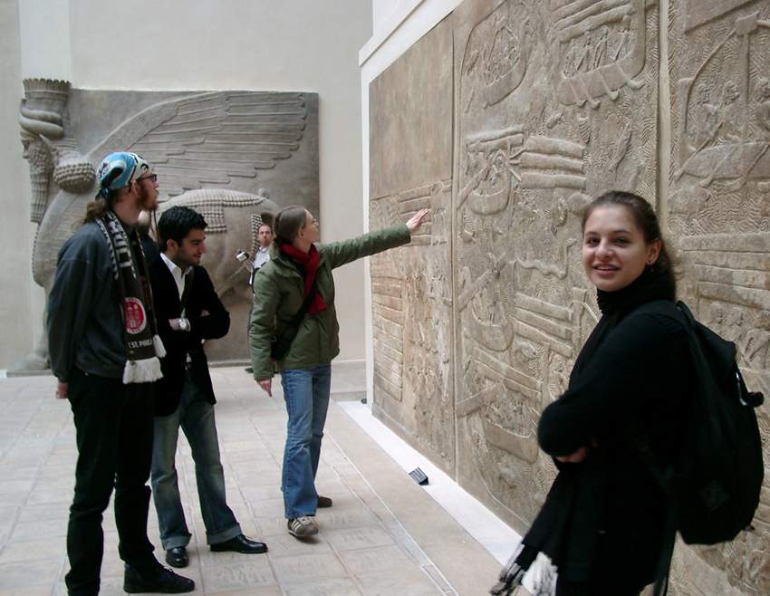 6 - Assur artifacts, wall reliefs in museums