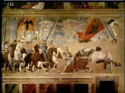 13 - The Legend of the True Cross by Piero Della Francesca, 1420, at San Francesco Church in Arezzo, Italy