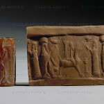 14 - Dagan & his eldest son Marduk with many symbols