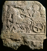 43 - Nibiru disc symbol above ancient chariot