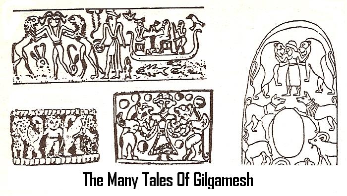 12e - Seals Of King Gilgamesh from various locations & through thousands of years of time
