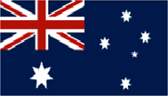 19 - Australian Flag, 7-Pointed Stars, Enlil's symbol of absolute authority on Earth worldwide