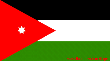 21 - Enlil's 7-Pointed Star symbol of absolute authority in Flag of Jordan; leaders of nations & also club members worldwide aware of the gods & their symbols