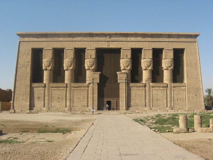100 - temple residence of Hathor, one of many for her & the other gods throughout the ancient past