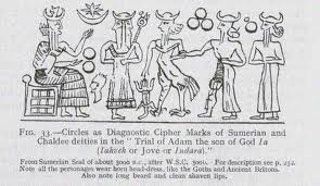 12d - Enki, his vizier Isimud, a failed experiment to create workers, & 2 unidentified son of Enki