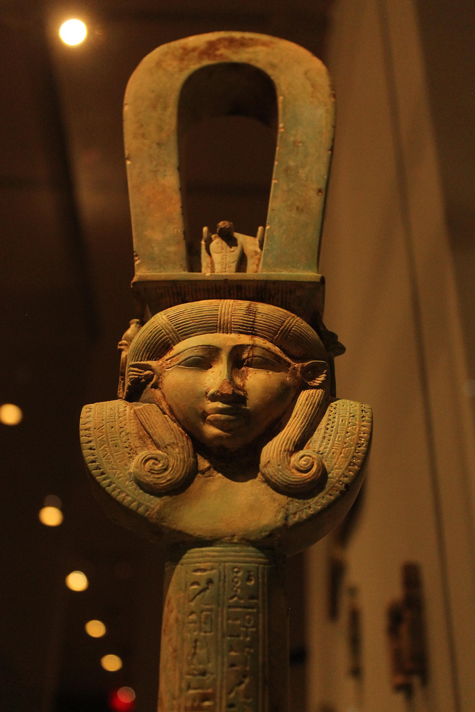 6 - artifact from Egypt, Hathor the Egyptian goddess, Ninhursag the Mesopotamian goddess