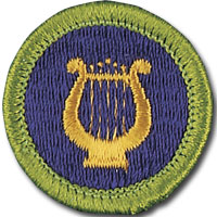 Music Merit Badge, Ninhursag's symbol of the divine Umbilical Chord Cutter still very much in use today