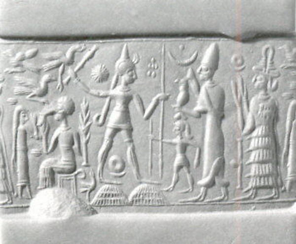 16 - Goddess of War Inanna, brother Utu, & Ninsun