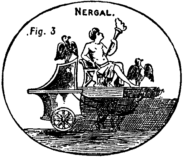 16 - Nergal sitting comfortably in his chariot