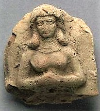 2d - young Goddess of Love Inanna relief