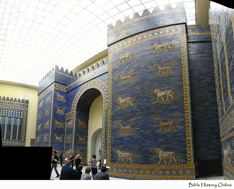 2x - Photo-of-Ishtar-Gate of Babylon, Marduk's city