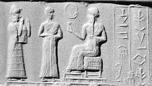 39 - Ninsun with another semi-divine son made king, & Nannar; hundreds of artifacts with semi-divines walking & talking to the gods, some also had sex with the gods See Inanna Pages 1& 2