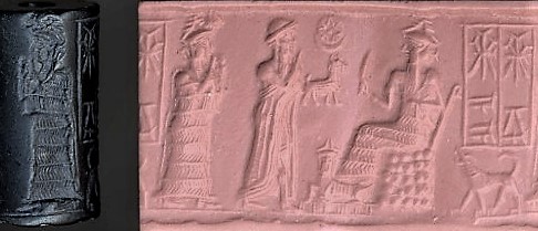 3q - Ninsun, semi-divine king, probably her descendant, & Utu; Ninsun would petition other gods for their support for her semi-divine descendants