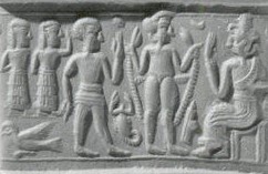 4d - Ishara & Nanshe,,Utu, Inanna, & their mother Ningal