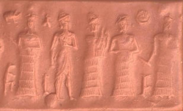 5l - Inanna, semi-divine king, Ninsun, Ningal, & Utu; artifact after artifact of semi-divine earthlings walking & talking with the gods on Earth
