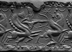 6 - Ninurta battles Anzu to regain father Enlil's Tablets of Destinies