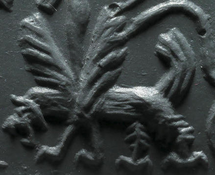 66 - Ninurta's winged storm beast symbolizing his weaponized fire-spitting sky-disc