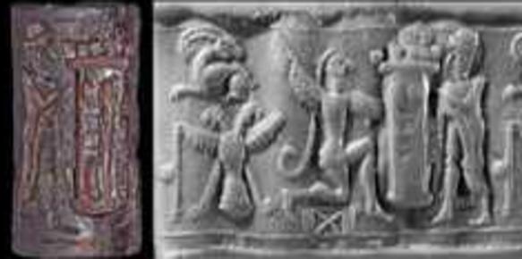 69 - Ninurta's double-headed eagle symbol of his royal double-seed birth