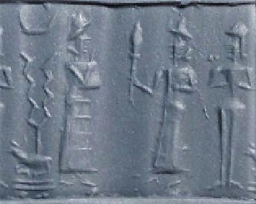 13 - daughter Ningal, mother Ninlil, & granddaughter Inanna, females on Enlil's side of King Anu's family tree