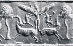 15 - nude alien goddess Inanna takes flight; the wings are to demonstrate the ability to pilot aircrafts