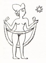 1a - Inanna, 8-pointed star symbolizing Venus