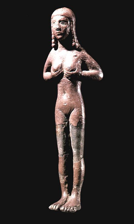 1r - Inanna statue depicting the Goddess of Love