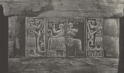 2 - ivory panel, goddess, found in Nineveh