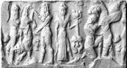 25 - Enkidu, Gilgamesh, Inanna, unidentified eaten by Ninurta's storm beast