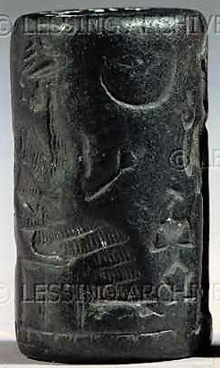 1ka - Nannar, the Moon God, patron god of Ur, god over a million cows & countless sheep; god over the "New York" of Mesopotamia