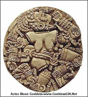 3x - Aztec Moon Goddess; Inanna, daughter of Nannar, the moon god