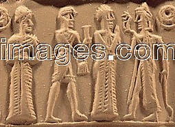 4f - Ningal, semi-divine earthling water carrier, semi-divine king, & Nannar; the earthlings became the worker race for the gods, the semi-divines became their managers taking their orders directly from the gods