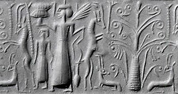 60 - unidentified & pilot with wings Inanna; depicted with wings as to show her capabilities of flight as a pilot of alien aircrafts