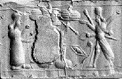 62 - Ninhursag & Inanna with divine weaponry
