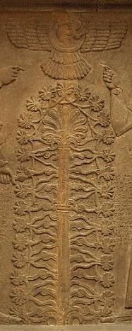 16 - Ashur & the Tree of Life, a god's hand in the Tree of Life adding to the mix