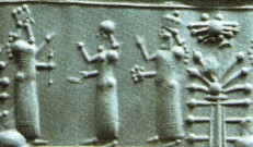 35 - Ninurta, Ninhursag, & Inanna by the Tree of Life