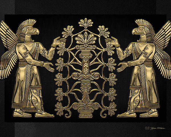 23 - golden artifact; Apkulla pilots with-Tree of Life