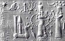 11 - Nabu's Stylus & father Marduk's Rocket symbols atop Mushhushshu animal symbol