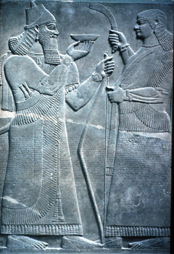 14c - giant semi-divine King Ashurnasirpal II, ruler over Assyria in our forgotten past