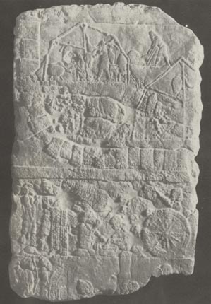 14t - King Ashurnasirapal II army encampment, the gods instructed the kings into most all ancient wars