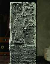 17a - Adad-nirari III 810-783, semi-divine giant king of Assyria, bigger, stronger, faster smarter, & made king because of it