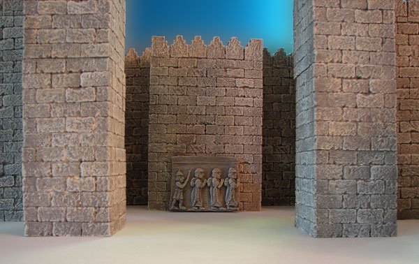 18g - Lachish captives, ancient artifacts of our forgotten past, cruel were the kings to pris & so all others followed suit with their cruelties placed upon the captivesoners