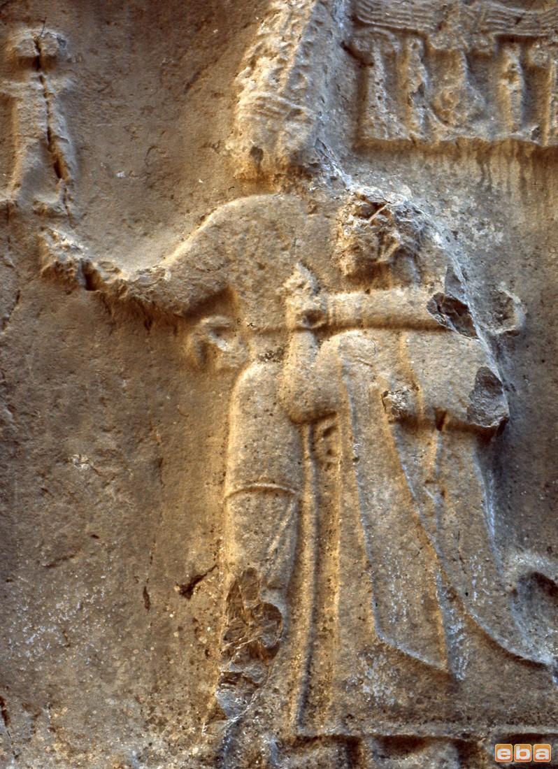 19 - Adad & spouse Shala; Hittite rock wall relief
